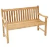 Ploß Coventry Gartenbank 130cm Premium-Teak Teak-Natur -Garten Leben 1000838 1