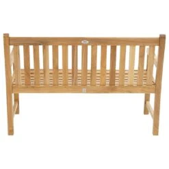 Ploß Coventry Gartenbank 130cm Premium-Teak Teak-Natur -Garten Leben 1000838 4