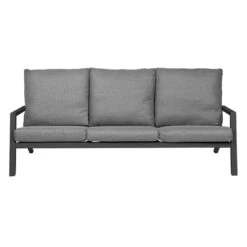 Siena Garden Belia 3-Sitzersofa Aluminium Inklusive Kissen Charcoal Grey/Anthrazit 13 Siena Garden Belia 3-Sitzersofa Aluminium Inklusive Kissen Charcoal Grey/Anthrazit -Garten Leben 1001806 2