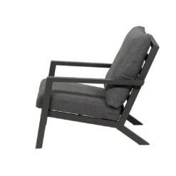 Siena Garden Belia Loungesessel Aluminium Inklusive Kissen Charcoal Grey/Anthrazit -Garten Leben 1001817 4