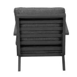 Siena Garden Belia Loungesessel Aluminium Inklusive Kissen Charcoal Grey/Anthrazit -Garten Leben 1001817 5