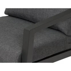 Siena Garden Belia Loungesessel Aluminium Inklusive Kissen Charcoal Grey/Anthrazit -Garten Leben 1001817 7