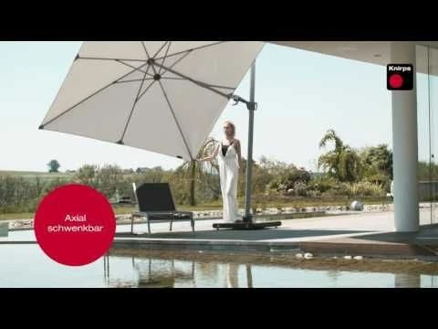 Knirps Ampelschirm Premium 275x275cm Bordeaux 3 Knirps Ampelschirm Premium 275x275cm Bordeaux