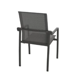 Sieger Yara Stapelsessel Aluminium/Textilux® Eisengrau/Silbergrau -Garten Leben 1007086 3