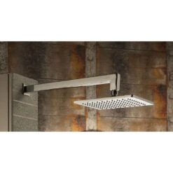 Ideal Argon Gartendusche Warmwasser Granit/Edelstahl Duke White -Garten Leben 1008890 3