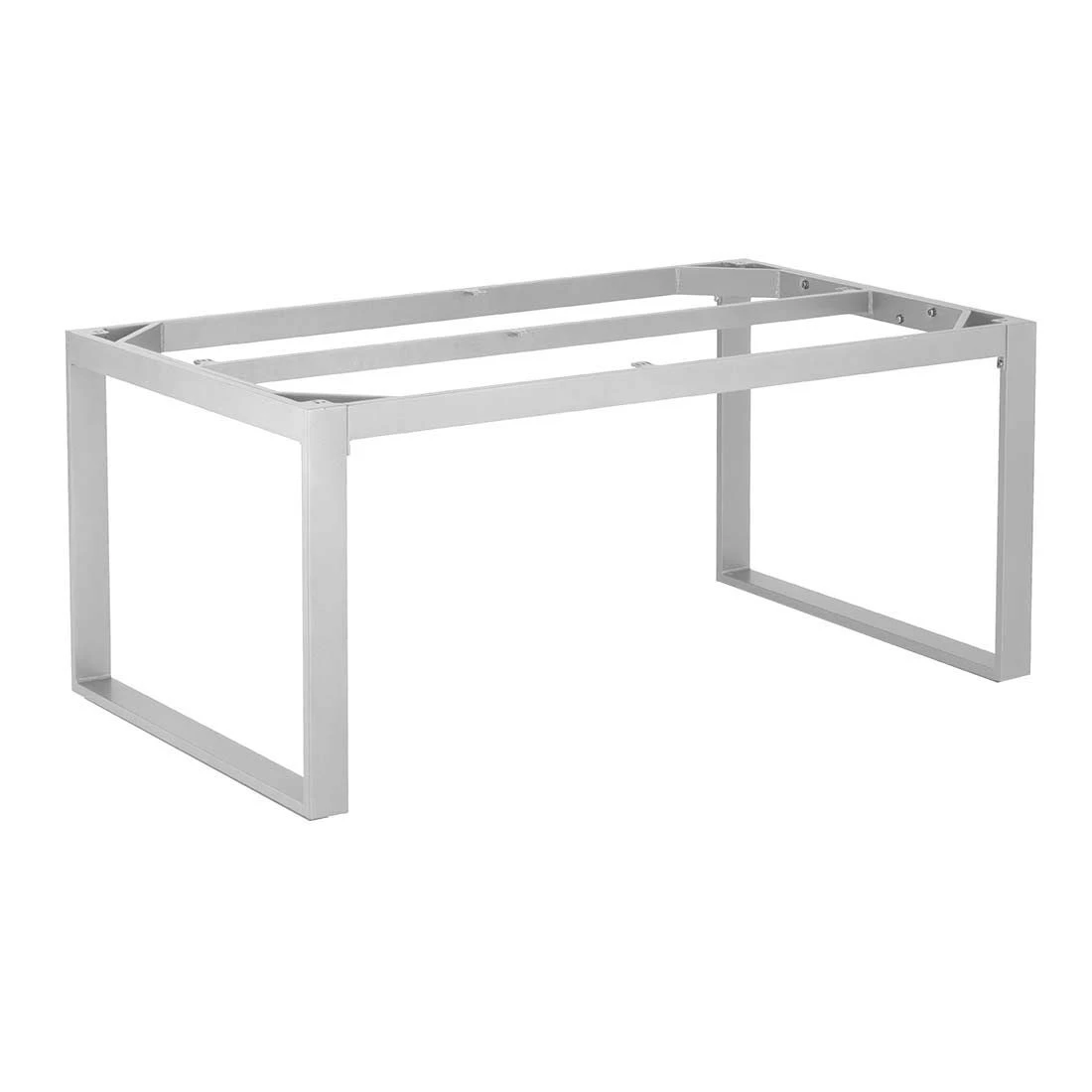 Kettler Ocean Gartentisch-Gestell 160x95 Cm Aluminium Silber 4 Kettler Ocean Gartentisch-Gestell 160x95 Cm Aluminium Silber – Bild 2