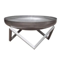 SvenskaV Z Design-Feuerschale Ø79cm Edelstahl -Garten Leben 1016755 2