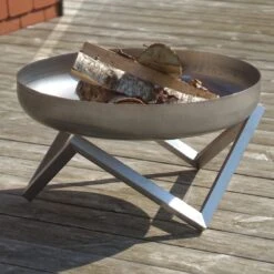 SvenskaV Z Design-Feuerschale Ø79cm Edelstahl -Garten Leben 1016755 3