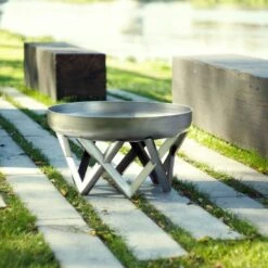 SvenskaV Venta Design-Feuerschale Ø79cm Edelstahl -Garten Leben 1016799 7