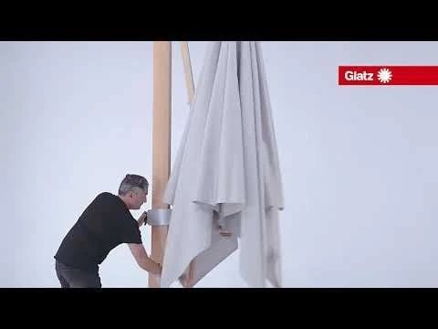 Glatz Aura Ampelschirm 350x350 Cm Urban Clay 3 Glatz Aura Ampelschirm 350x350 Cm Urban Clay