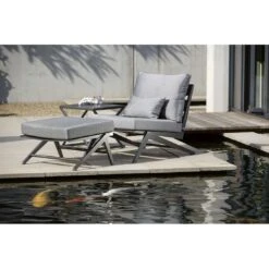 Stern Jackie Beistelltisch 50x50x46cm Aluminium/Glas Anthrazit 6 Stern Jackie Beistelltisch 50x50x46cm Aluminium/Glas Anthrazit -Garten Leben 1026820 2