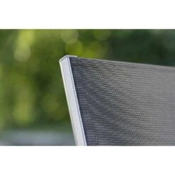 Stern Nils Balkonklappstuhl Aluminium/Textilene Graphit/Silbergrau -Garten Leben 1027326 5