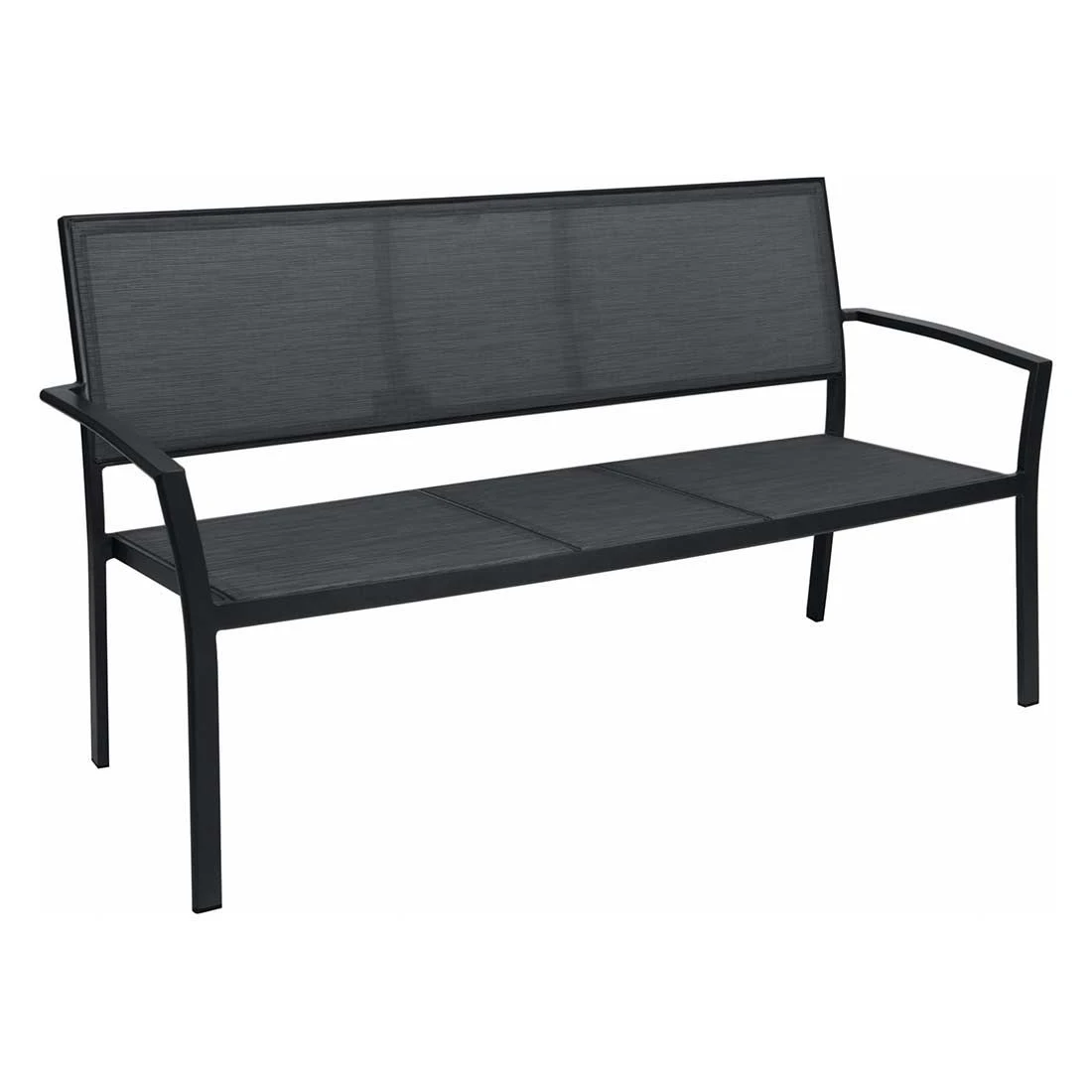 Stern Allround 2,5-Sitzerbank 165 Cm Aluminium/Textilene Anthrazit/Karbon 2 Stern Allround 2,5-Sitzerbank 165 Cm Aluminium/Textilene Anthrazit/Karbon