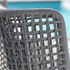 Stern Greta 3-Sitzersofa Aluminium/Rope Anthrazit/Platin/Seidengrau -Garten Leben 1027469 2