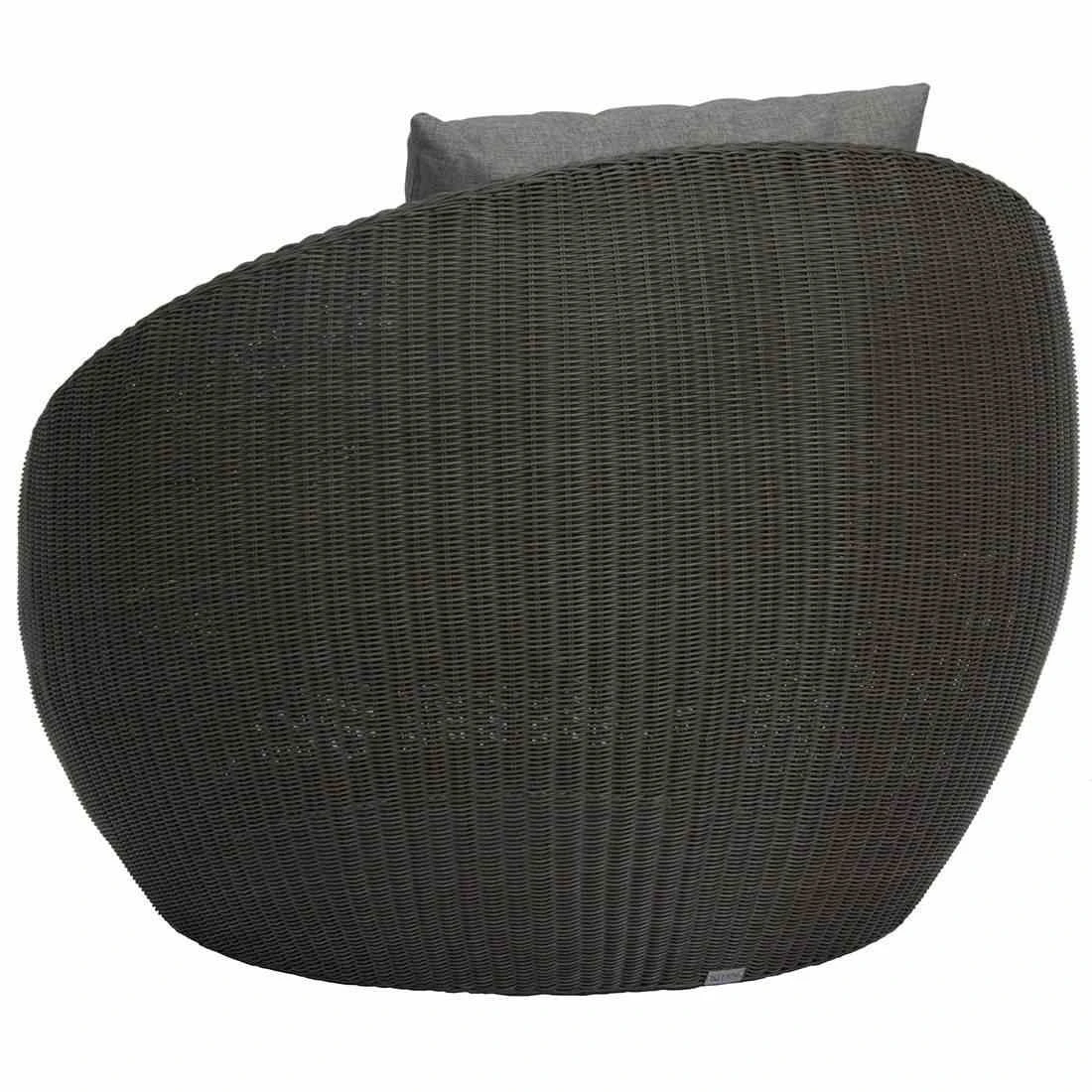 Stern Anny Loungesessel Geflecht Inkl. Kissen Basaltgrau/Seidengrau 5 Stern Anny Loungesessel Geflecht Inkl. Kissen Basaltgrau/Seidengrau – Bild 3