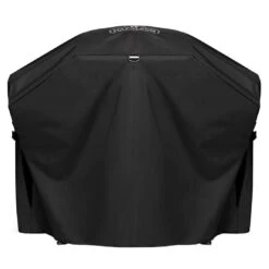 Napoleon Grillabdeckung Für TQ285X/PRO285X Mit Stand; Seitentische Hochgeklappt Schwarz