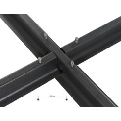 Siena Garden Kreuzständer Für Ampelschirme 100x100x6 Cm Stahl Anthrazit -Garten Leben 1041769 6