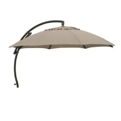 Sun Garden Easy Sun Ampelschirm Ø375 Cm Aluminium Anthrazit/Taupe