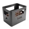 Höfats BEER BOX Feuerkorb Corten-Stahl Schwarz -Garten Leben 1062064 1