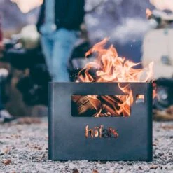 Höfats BEER BOX Feuerkorb Corten-Stahl Schwarz 10 Höfats BEER BOX Feuerkorb Corten-Stahl Schwarz -Garten Leben 1062064 3