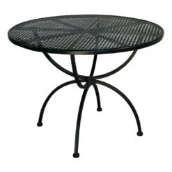 MBM Romeo Elegance Gartenmöbelset 5-teilig Mit Romeo Gartentisch Ø100cm Marone -Garten Leben 1076221 3