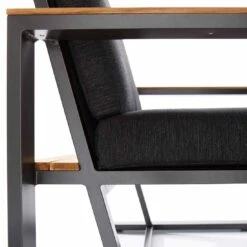 Sieger Havanna Dininglounge 9-teilig Aluminium/Sunproof Eisengrau/Grau -Garten Leben 1077959 3