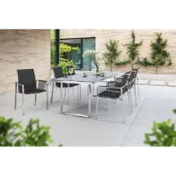 Kettler Feel Rope Stapelsessel Edelstahl/Rope Edelstahl/Charcoal -Garten Leben 1085098 4