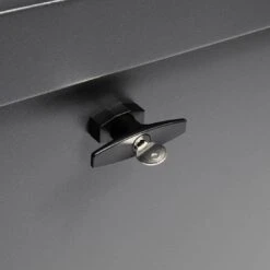 Kettler Kettcase Gartenbox 185x75x75cm Stahl Anthrazit -Garten Leben 1085648 8