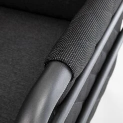 Kettler Wire Gartensessel Aluminium/Outdoorgewebe Anthrazit/Charcoal Grey -Garten Leben 1086231 2