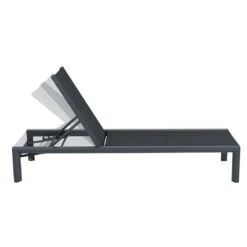 Garden Impressions Salsa Gartenliege Aluminium/Textilene Carbon Black/Anthrazit -Garten Leben 1086440 3