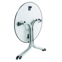 Sieger Boulevard Klapptisch Ø85cm Stahl/Vivodur Eisengrau/Schiefer Anthrazit -Garten Leben 1088629 3