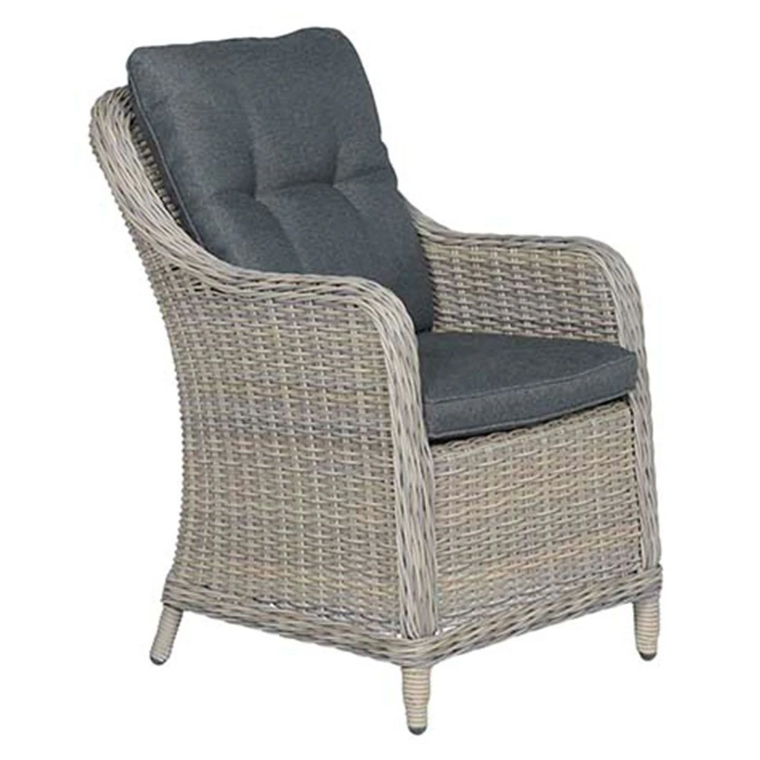 Garden Impressions Milwaukee Gartensessel Geflecht Vintage Willow/Reflex Black 3 Garden Impressions Milwaukee Gartensessel Geflecht Vintage Willow/Reflex Black