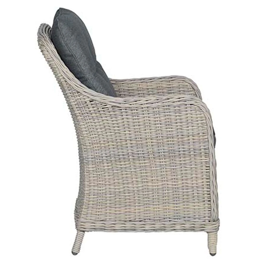 Garden Impressions Milwaukee Gartensessel Geflecht Vintage Willow/Reflex Black 5 Garden Impressions Milwaukee Gartensessel Geflecht Vintage Willow/Reflex Black – Bild 3