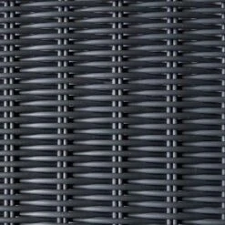 Zebra Status Dininggruppe 13-teilig Geflecht/Teak Anthrazit -Garten Leben 1091907 8