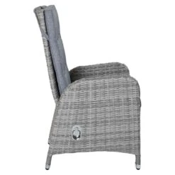 LC Garden Nizza Gartensessel Geflecht/Polster White Grey/Light Grey -Garten Leben 1093051 4