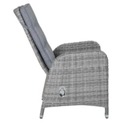 LC Garden Nizza Gartensessel Geflecht/Polster White Grey/Light Grey -Garten Leben 1093051 7