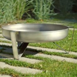 SvenskaV VOMA Feuerschale 66,5x67,5x25cm Unterbau Edelstahl -Garten Leben 1094008 4