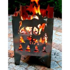 SvenskaV Elch Feuerkorb Rohstahl 30,5x32,0x47cm 15 SvenskaV Elch Feuerkorb Rohstahl 30,5x32,0x47cm -Garten Leben 1094118 7