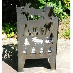 SvenskaV Elch Feuerkorb Rohstahl 35,5x37,0x75 Cm 12 SvenskaV Elch Feuerkorb Rohstahl 35,5x37,0x75 Cm -Garten Leben 1094129 4