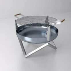 SvenskaV Grillaufsatz Für Feuerschalen Ø79cm Edelstahl -Garten Leben 1094305 2