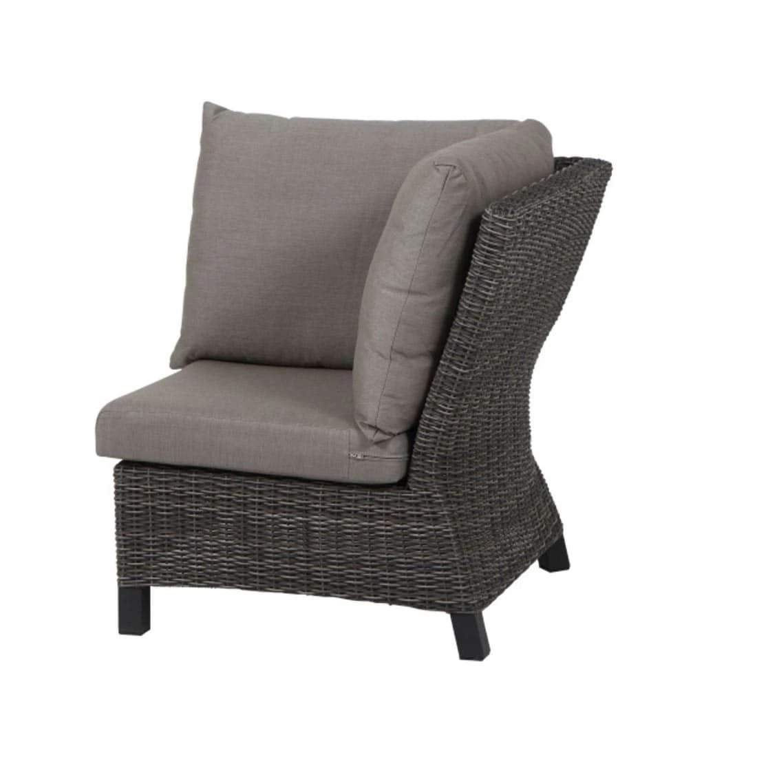 Siena Garden Corido Eck-/Endmodul Aluminium/Geflecht Inkl. Kissen Matt Anthrazit/Charcoal-Grey/Taupe 3 Siena Garden Corido Eck-/Endmodul Aluminium/Geflecht Inkl. Kissen Matt Anthrazit/Charcoal-Grey/Taupe