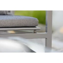 Stern Skelby Loungeset 6-tlg. Aluminium/Textilene Inkl. Kissen Graphit/Silbergrau/Schiefergrau -Garten Leben 1094921 11
