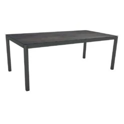 Stern Evoee Gartenmöbelset 7-teilig Mit Gartentisch 200x100c Anthrazit/Silber -Garten Leben 1094943 4