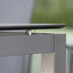 Stern Evoee Gartenmöbelset 7-teilig Mit Gartentisch 200x100c Anthrazit/Silber -Garten Leben 1094943 7