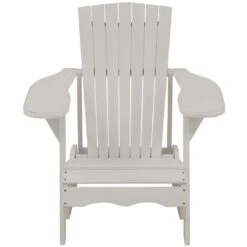 OUTLIV. Classic Adirondack Sessel Akazie Fresh White -Garten Leben 1095856 3
