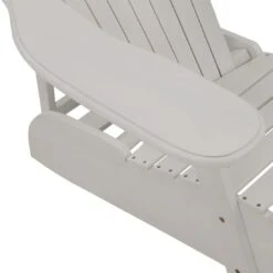 OUTLIV. Classic Adirondack Sessel Akazie Fresh White -Garten Leben 1095856 5