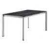 Sieger Gartentisch 160x90cm Aluminium/Polytec Graphit/Zement Anthrazit -Garten Leben 1103963 1