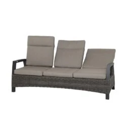 Siena Garden Corido Loungeset 4-tlg. Aluminium/Geflecht Anthrazit/Charcoal Grey -Garten Leben 1107560 2