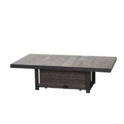 Siena Garden Corido Loungeset 4-tlg. Aluminium/Geflecht Anthrazit/Charcoal Grey -Garten Leben 1107560 4