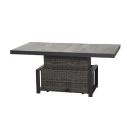 Siena Garden Corido Loungeset 4-tlg. Aluminium/Geflecht Anthrazit/Charcoal Grey -Garten Leben 1107560 5